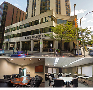 Interior of Liveforce Security Systems Downtown Ottawa Office Building